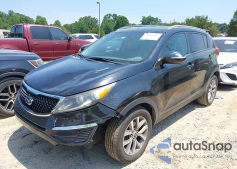 2015 Kia Sportage Lx из США, поврежденный, VIN KNDPB3AC9F7696781